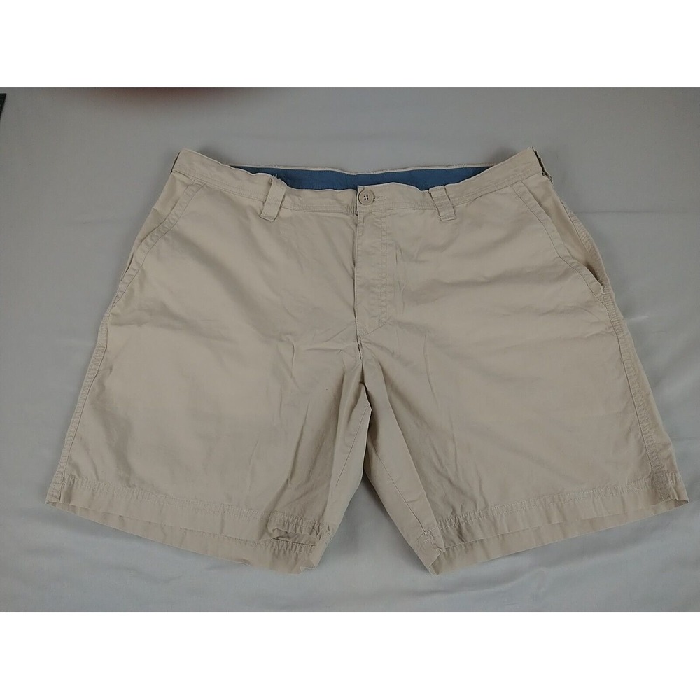 Columbia Shorts Mens W40 Inseam 7.5 Beige Outdoor Preppy College Lightweight